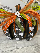 Load image into Gallery viewer, Halloween Layered Wood  Pumpkin set -Pumpkin Decor-