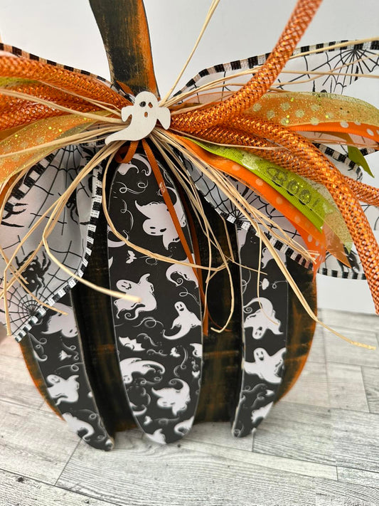 Halloween Layered Wood Pumpkin set -Pumpkin Decor-