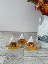Load image into Gallery viewer, Wooden Candy Corn-Set of 3