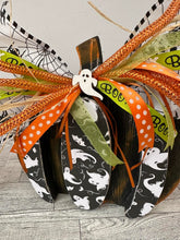 Load image into Gallery viewer, Halloween Layered Wood  Pumpkin set -Pumpkin Decor-
