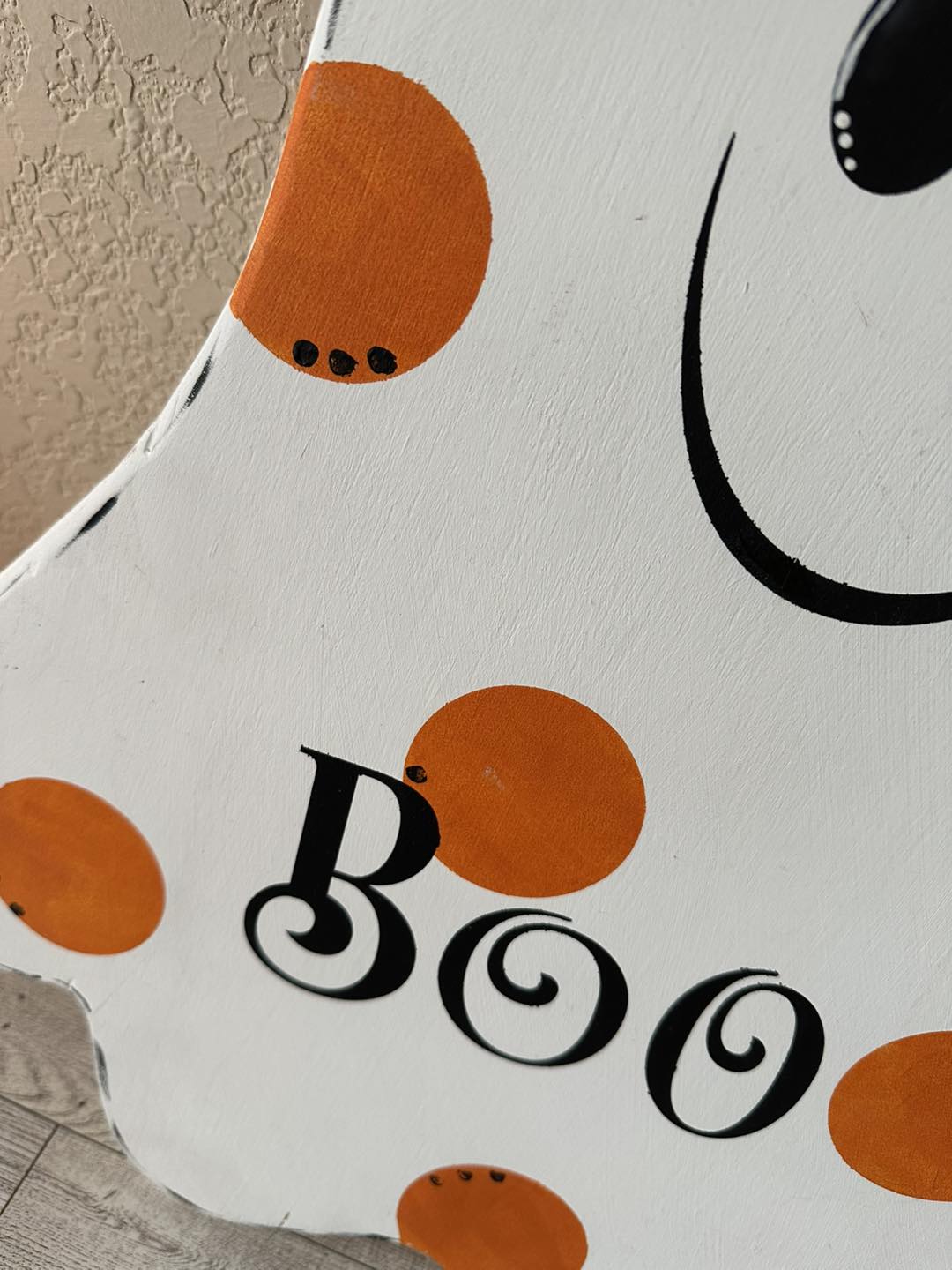 Witches hat Ghost Door hanger-Halloween Door Hanger-For the home