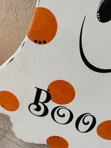 Witches hat Ghost Door hanger-Halloween Door Hanger-For the home