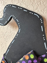 Load image into Gallery viewer, Witches hat Ghost Door hanger-Halloween Door Hanger-For the home
