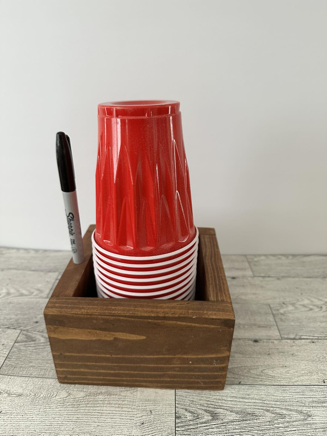 Mark your cup cup holder