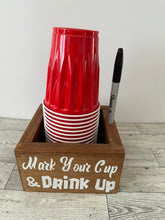 Load image into Gallery viewer, Mark your cup cup holder
