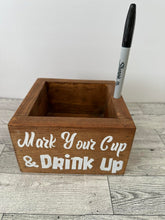 Load image into Gallery viewer, Mark your cup cup holder

