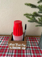 Load image into Gallery viewer, Mark your cup cup holder
